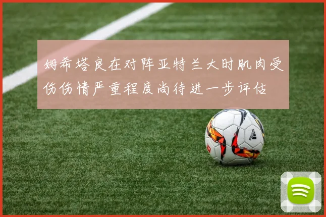 姆希塔良在对阵亚特兰大时肌肉受伤伤情严重程度尚待进一步评估